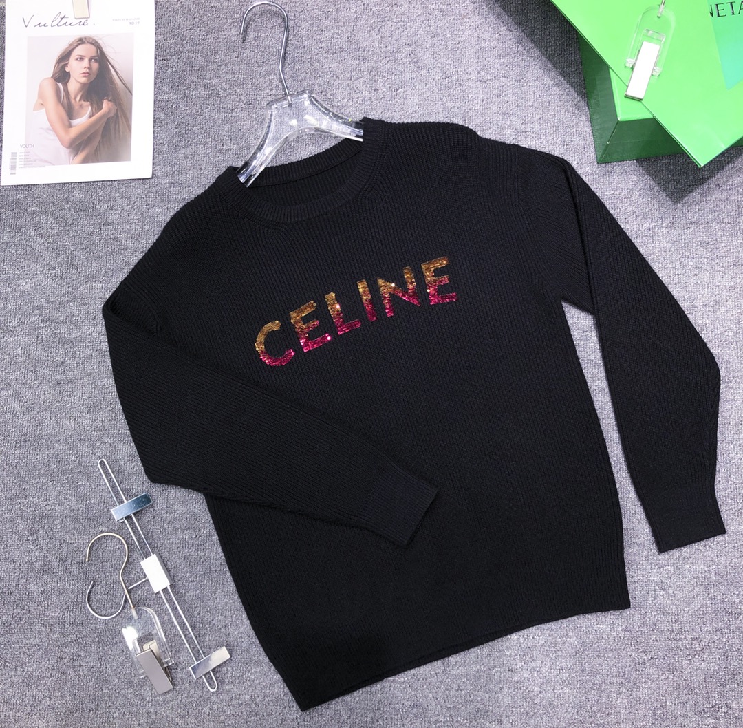 Celine Clothing Sweatshirts Unisex Fall Collection