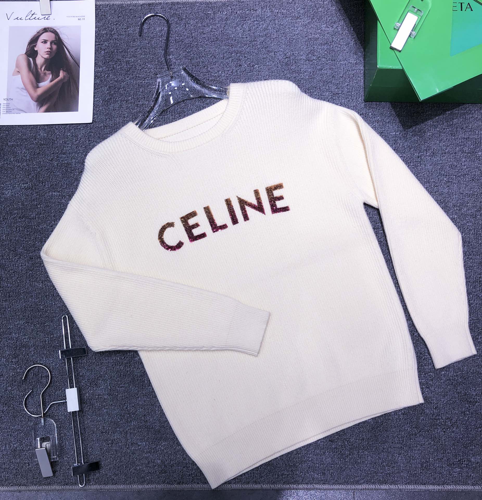 Celine Flawless
 Clothing Sweatshirts Buy Cheap Replica
 Unisex Fall Collection
