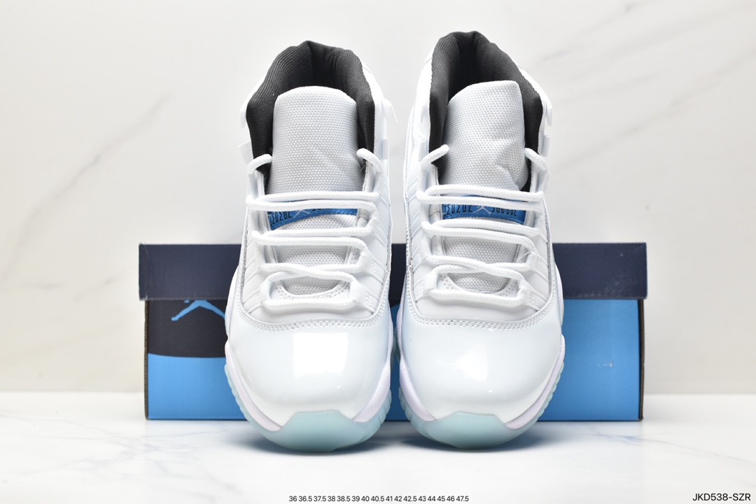 At the end of the year, the big devil finally returns to Air Jordan 11 ”Concord” AJ11 high-top sports basketball shoes ”21st edition black big devil” 378037-123