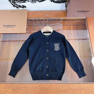 Burberry Clothing Cardigans Knit Sweater Kids Unisex Knitting Fall Collection Fashion