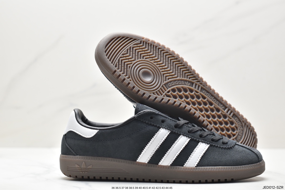 Adidas Originals Bermuda suede non-slip wear-resistant lightweight low-top sneakers AQ1047