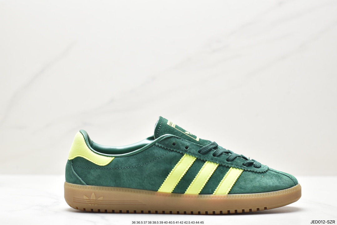 Adidas Originals Bermuda suede non-slip wear-resistant lightweight low-top sneakers AQ1047