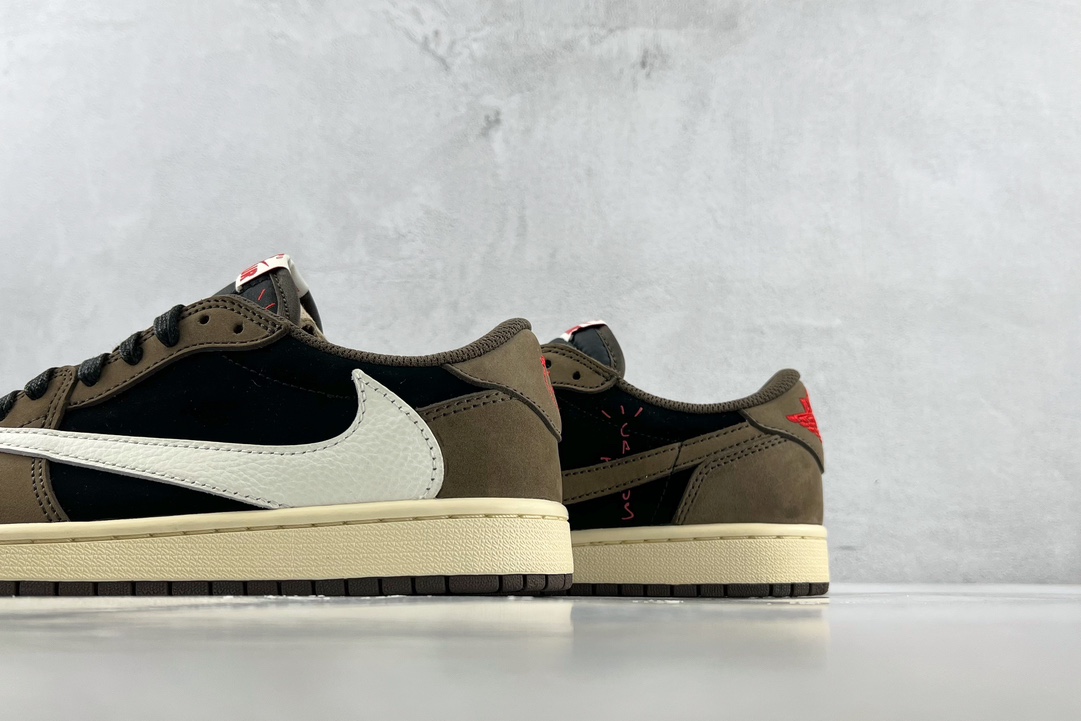 全新 小PK 260 Travis Scott x Jordan Air Jordan 1 Low OG TS SP联名款深棕 CQ4277-001