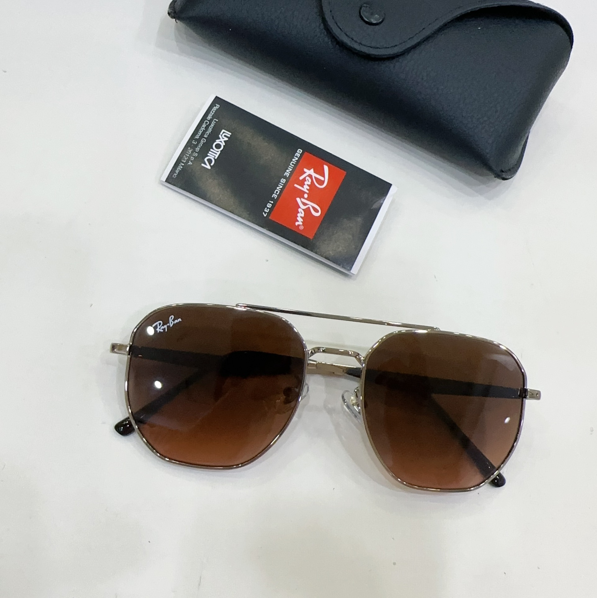 RAYBAN雷朋男女通用方框太阳眼镜