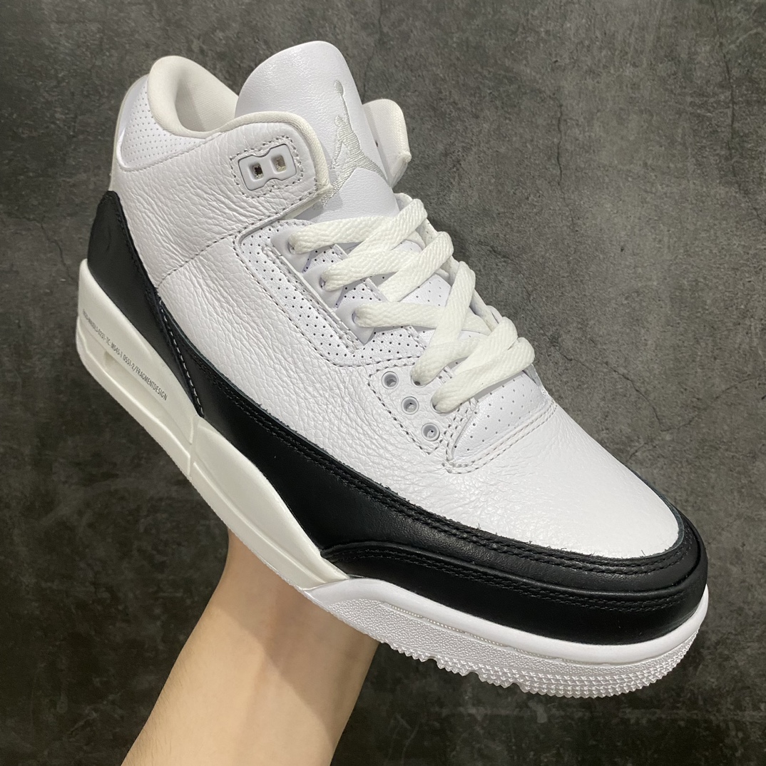 [OG Pure Original] Fragment Design x Air Jordan 3 AJ3 Fujiwara Hiroshi Lightning Joint DA3595-100