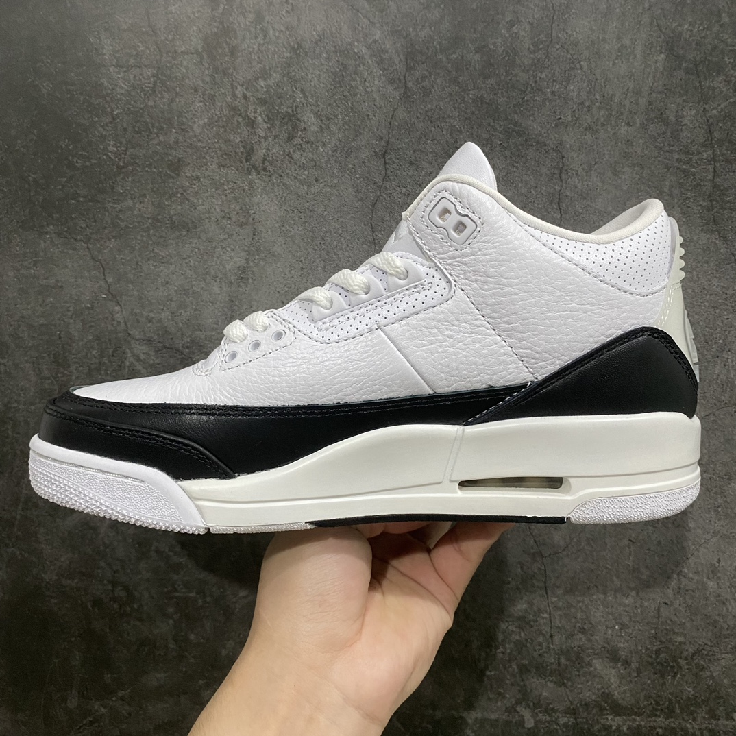 [OG Pure Original] Fragment Design x Air Jordan 3 AJ3 Fujiwara Hiroshi Lightning Joint DA3595-100