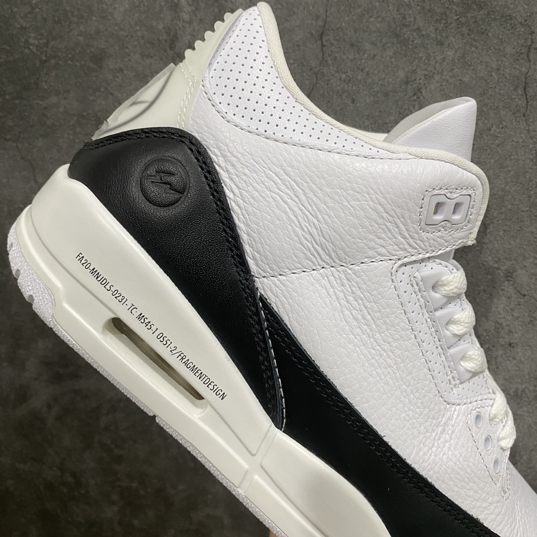 [OG Pure Original] Fragment Design x Air Jordan 3 AJ3 Fujiwara Hiroshi Lightning Joint DA3595-100