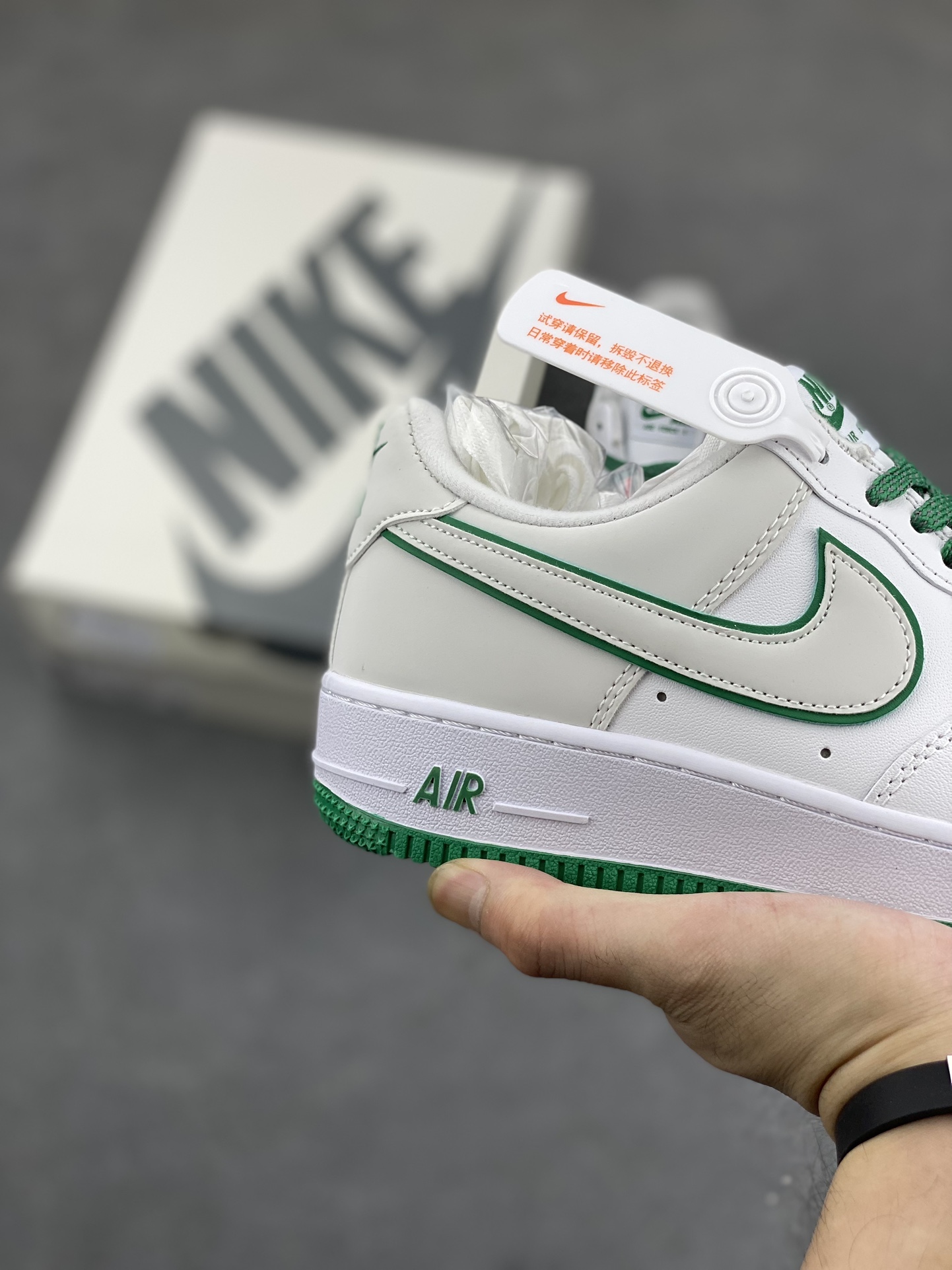 Nike Air Force 1 '07 Low White Green Casual Shoes - Limited Edition 6 i1693255500 2613 4