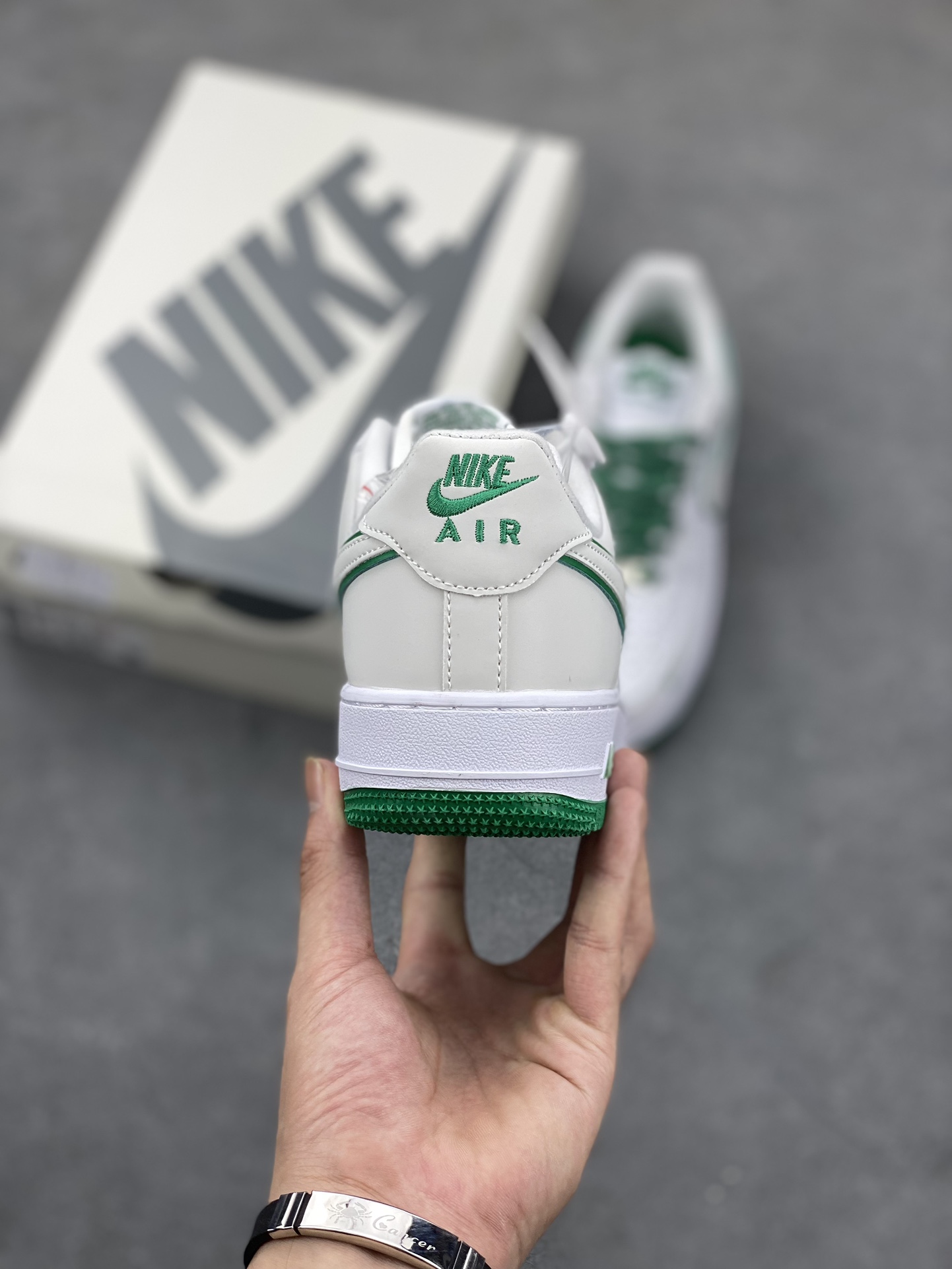 Nike Air Force 1 '07 Low White Green Casual Shoes - Limited Edition 5 i1693255500 6927 3