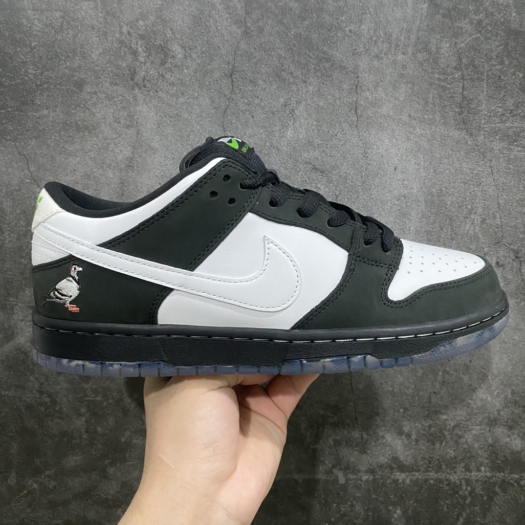 [Pure Original N Version] Jeff Staple x Nike SB Dunk Low Pro ”Black and White Panda Pigeon” BV1310-013