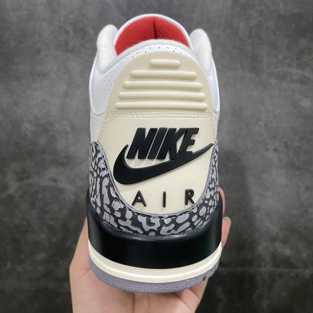 [JS Pure Original] Air Jordan AJ3 Retro Vintage White Cement DN3707-100