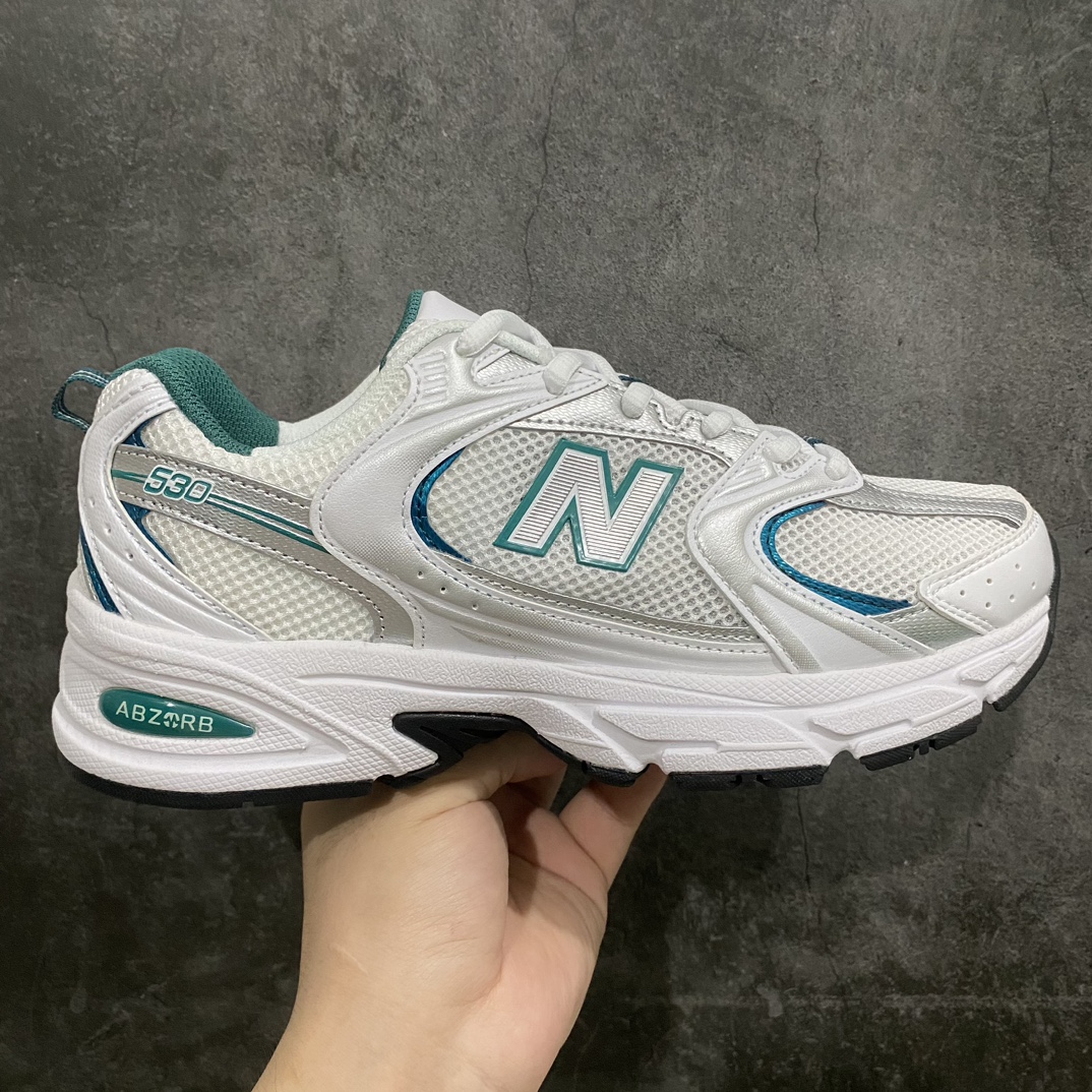 [DT Pure Original] New Balance NB530 White Green Item No. MR530AB Men's and Women's Shoes