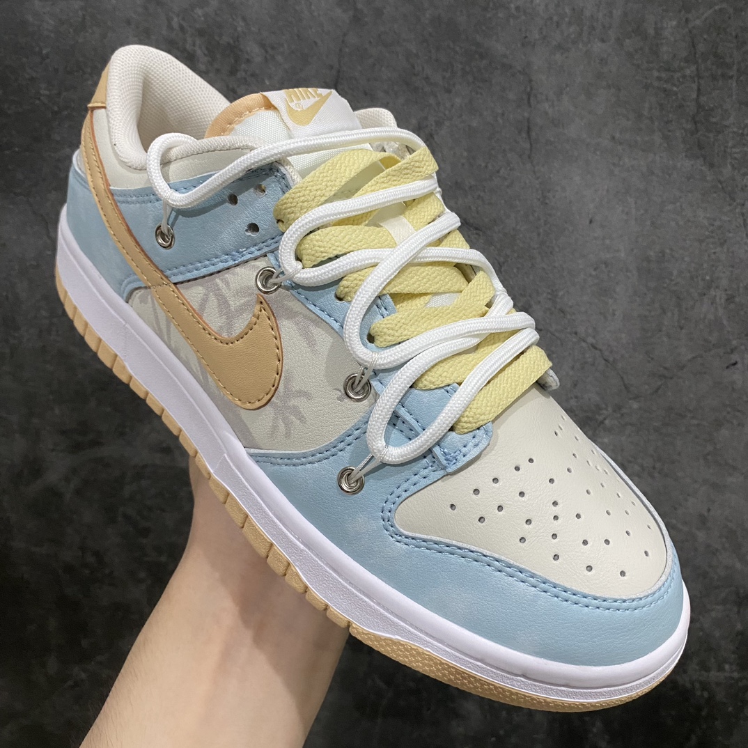 [God Edition] Nike Dunk Low Sea Salt Coconut Cloud Rice Blue DV0831-003