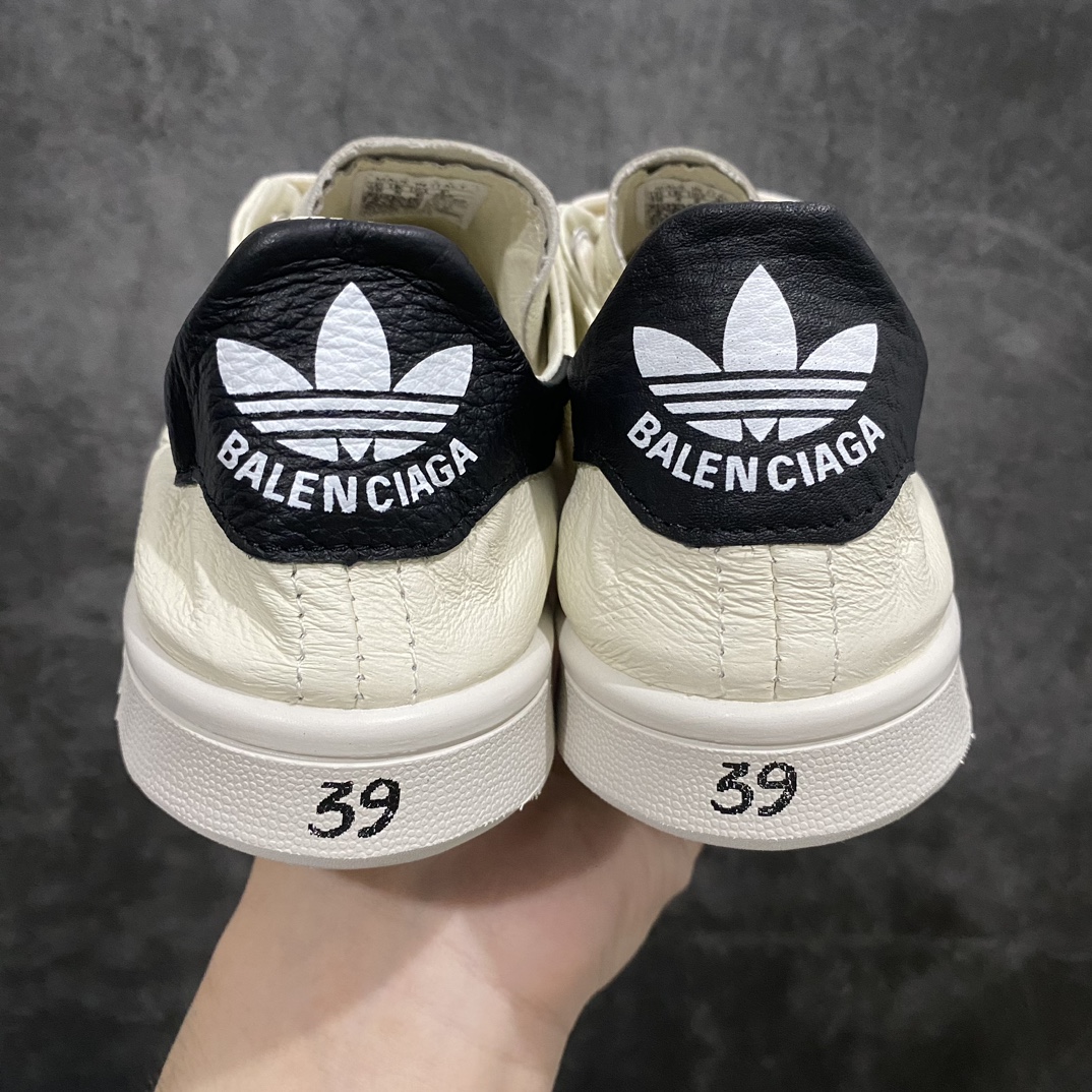 [OK version] Balenciaga x Adidas Originals StanSmith Paris Balenciaga joint Smith old-style sneakers ID7270