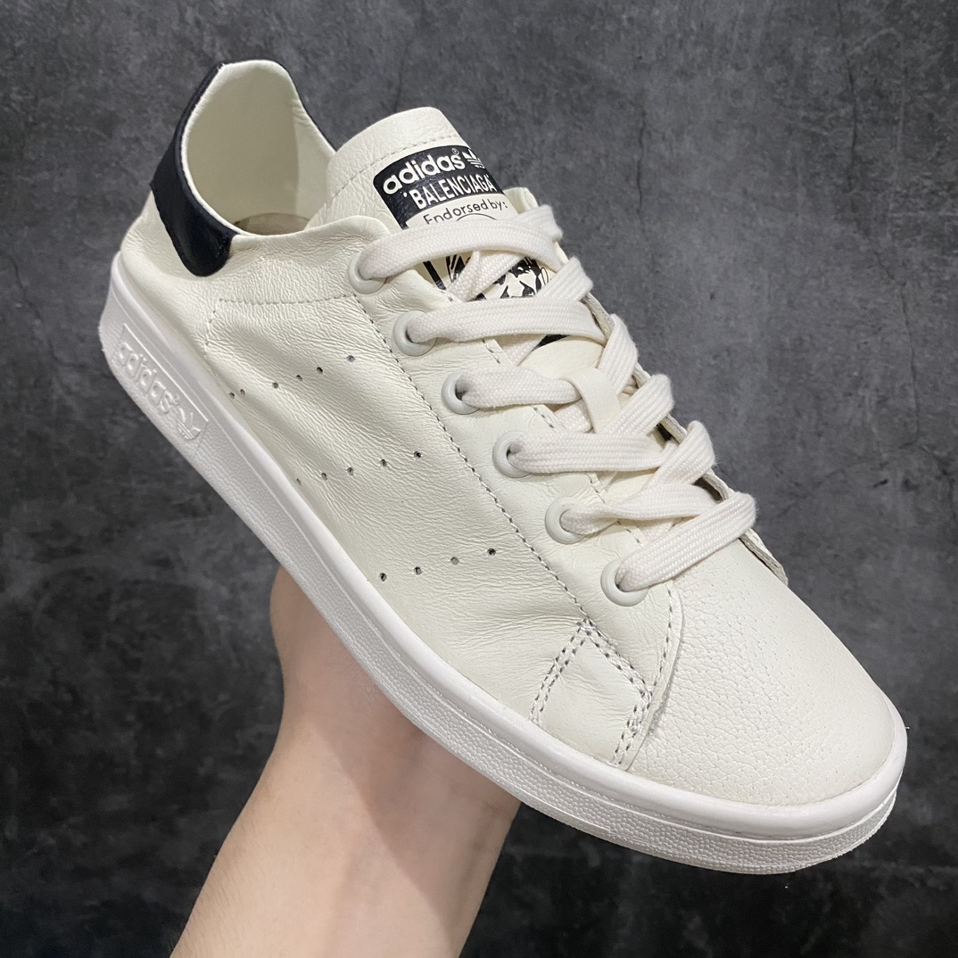 [OK version] Balenciaga x Adidas Originals StanSmith Paris Balenciaga joint Smith old-style sneakers ID7270