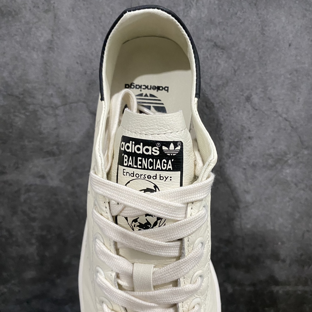 [OK version] Balenciaga x Adidas Originals StanSmith Paris Balenciaga joint Smith old-style sneakers ID7270