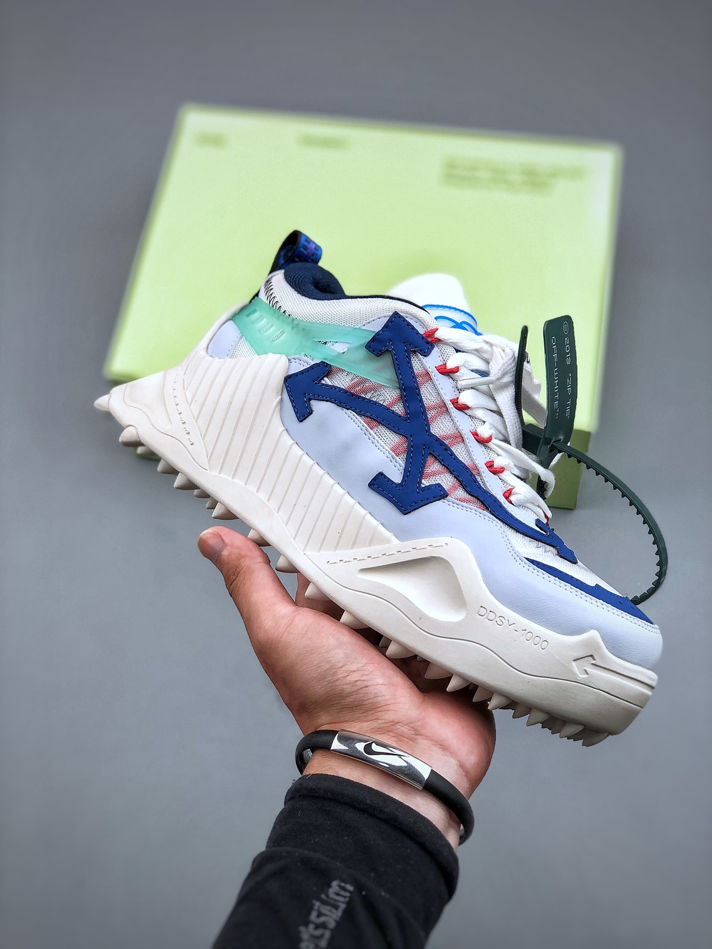 OFF-WHITE high version of sports shoes, not from Fujian, 2020 spring and summer show sneakers