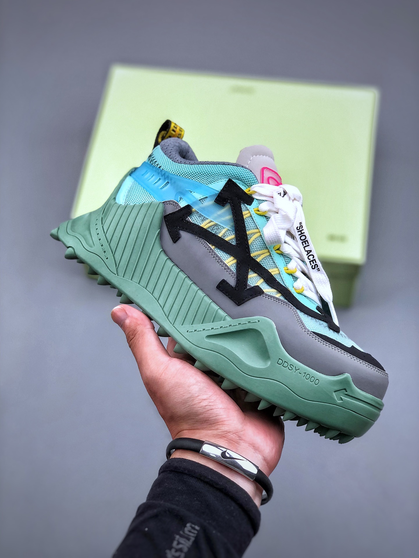 OFF-WHITE high version of sports shoes, not from Fujian, 2020 spring and summer show sneakers