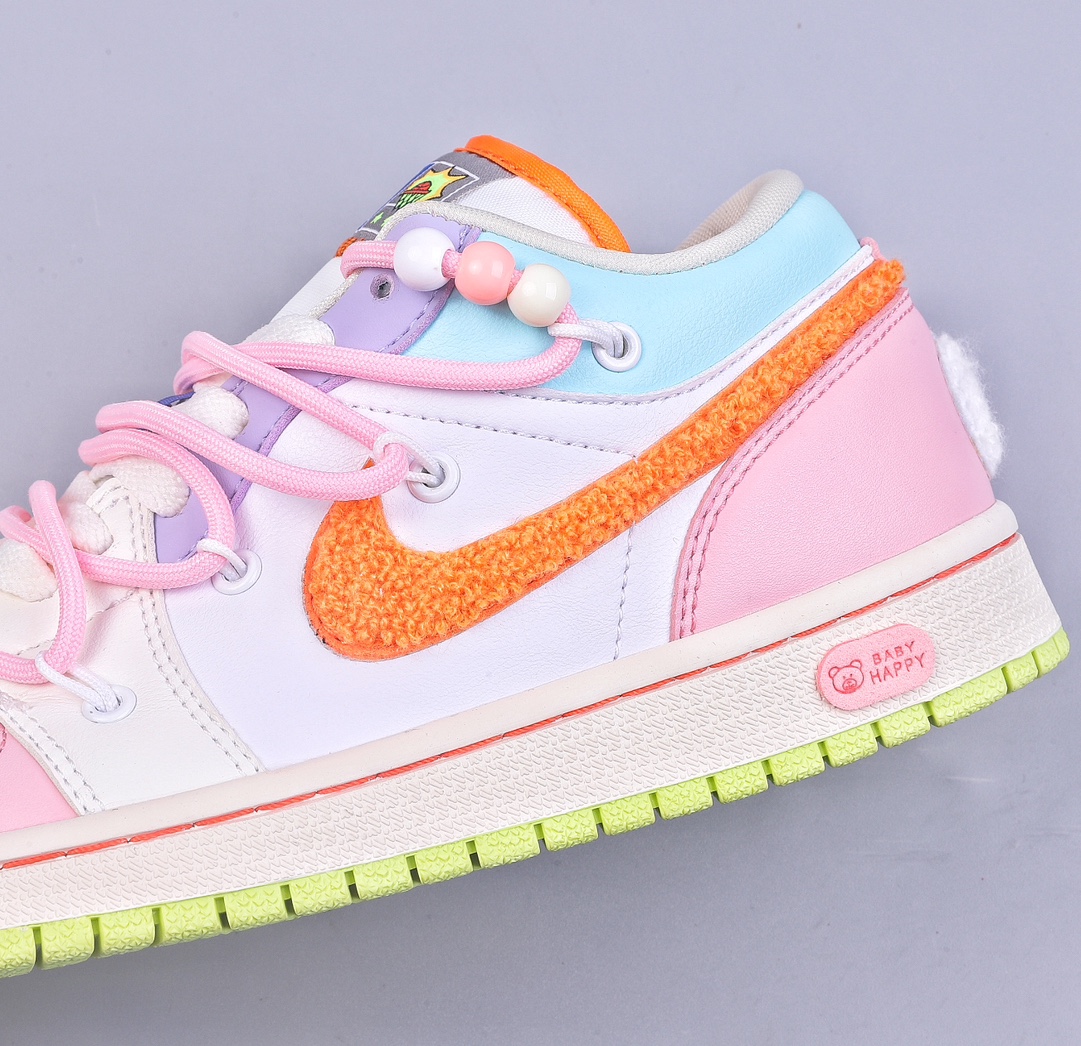 Air Jordan 1 Low 解构抽绳低帮 AJ1乔1低帮休闲板鞋 FB1835-181