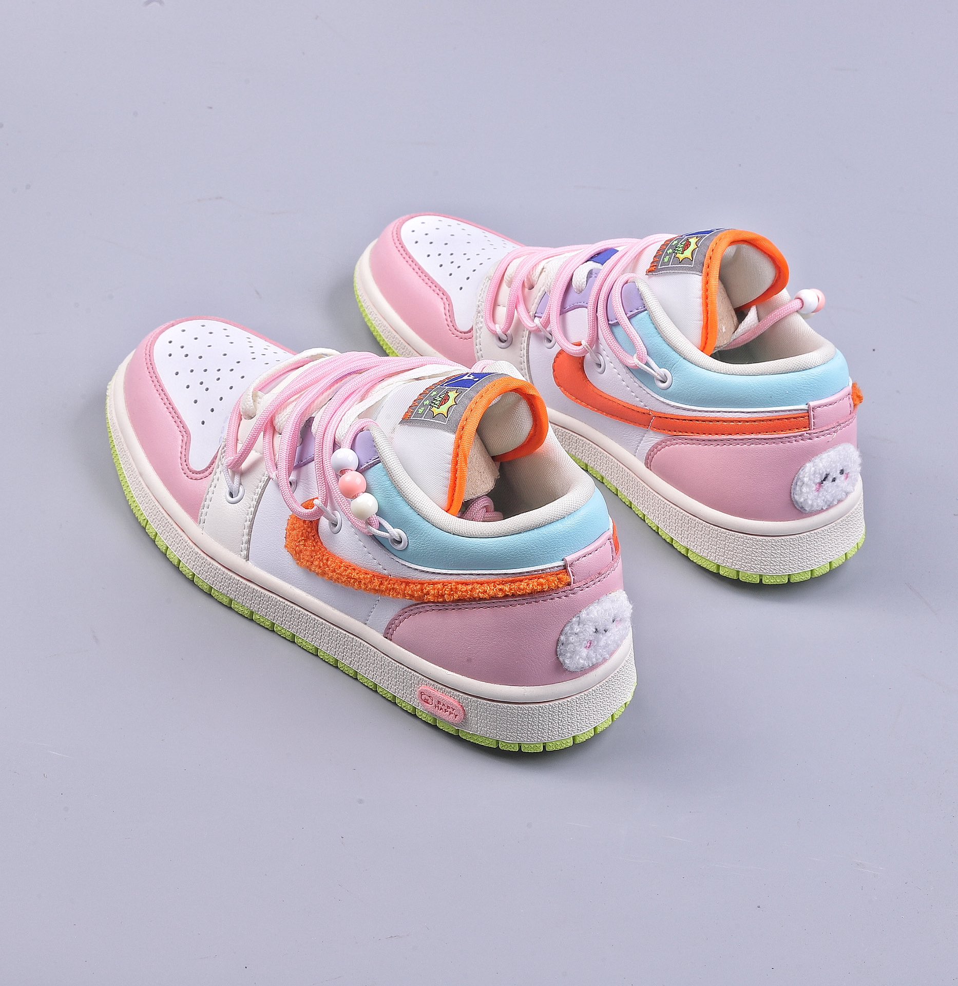 Air Jordan 1 Low 解构抽绳低帮 AJ1乔1低帮休闲板鞋 FB1835-181
