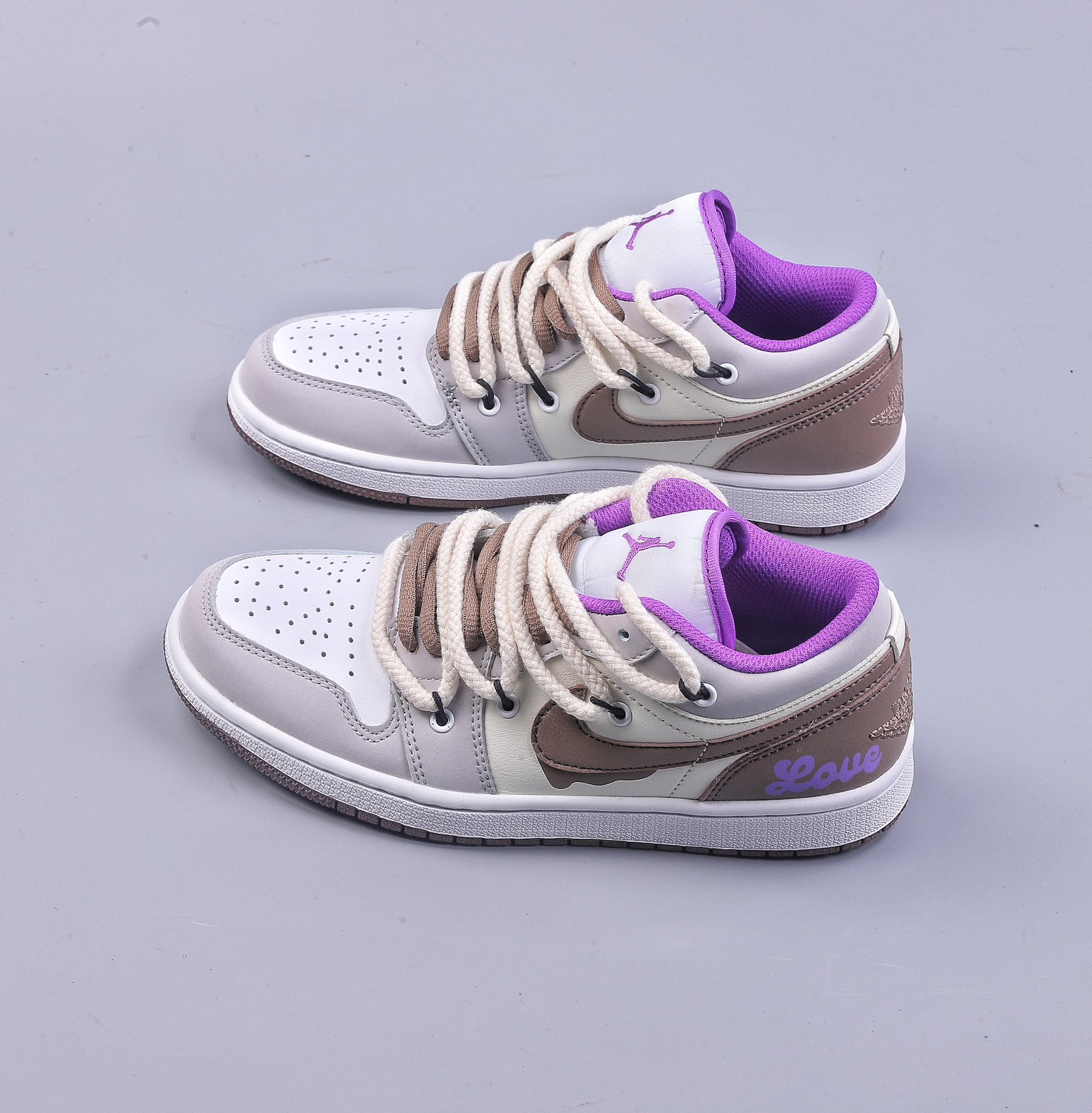 Air Jordan 1 Low 解构抽绳低帮 AJ1乔1低帮休闲板鞋 553560-215