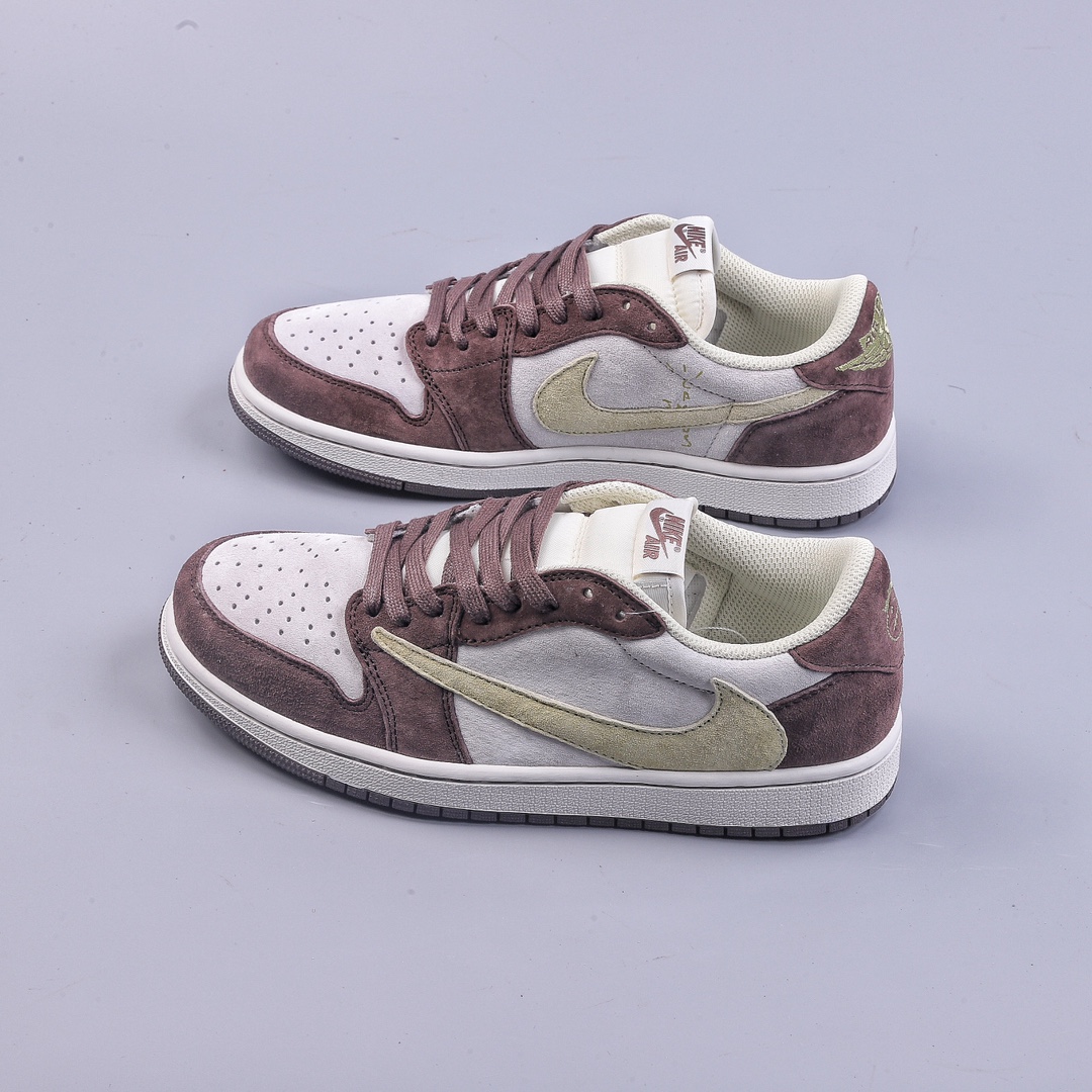 Z Air Jordan 1 Low OG SP Brown and Gray Hook DM7866-810