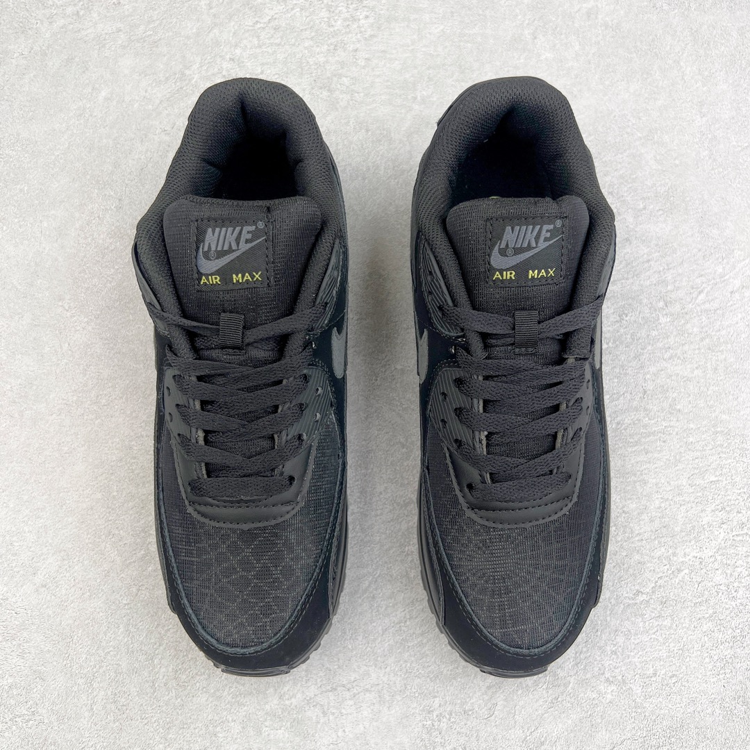 图片[2]-＃MX版 NK Air MAX 90 气垫复古减震跑步鞋 DC3892-001 经典重温 独家陆续补货 外单专供大厂出品 品质稳定 一百余色 终端操作 Air Max 90于1990年推出 来自Air Max系列 在Air Max 1的基础上改进而得 增加了气垫面积 外型上也更为流线 最特別的就是加入了菱纹塑胶嵌板 为Air Max 90增添了许多潮流气息 皮革鞋面 造就出色耐穿性和支撑力 Max Air缓震配置搭配泡棉中底 令Air Max 90轻盈而舒适 华夫格橡胶外底 铸就Air Max 90非凡的抓地力 而Air Max 90不仅是一双跑鞋 它成功跨越了时间的演进 成为了球鞋文化与潮流圈中最熟为人知的鞋款之一 尺码：36 36.5 37.5 38 38.5 39 40 40.5 41 42 42.5 43 44 44.5 45-选品中心