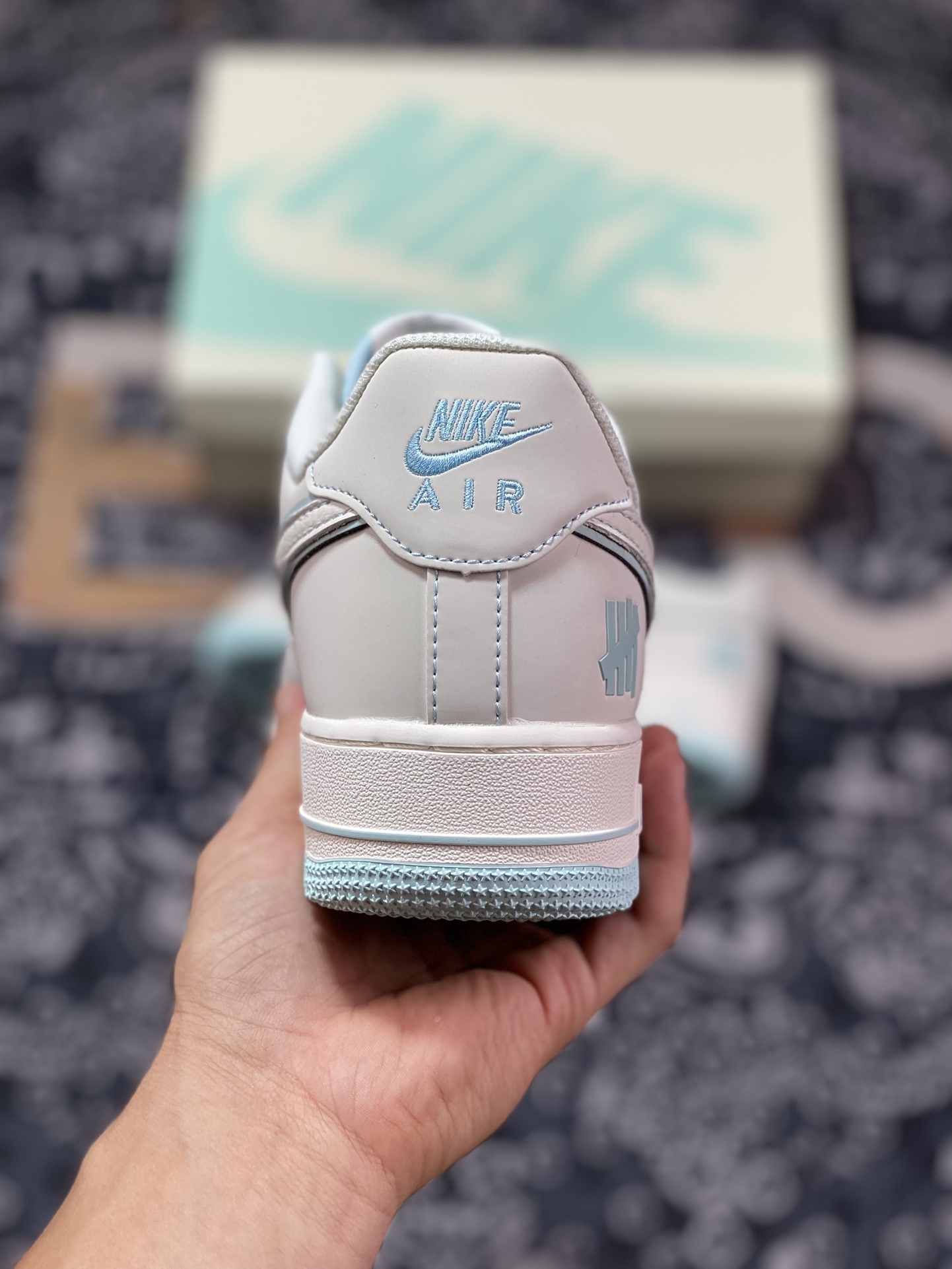 Air Force 1 '07 Low Ice Blue Five Stripes HL5696-789