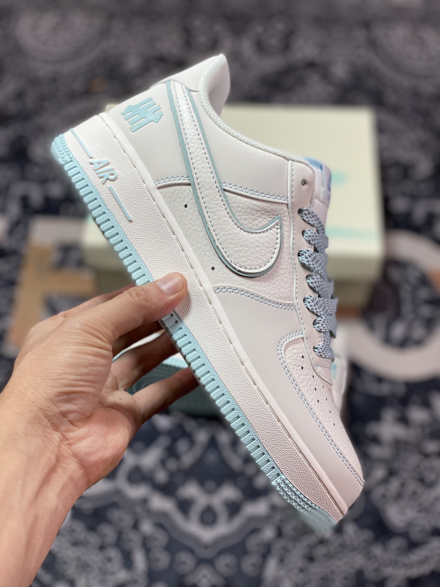 Air Force 1 '07 Low Ice Blue Five Stripes HL5696-789