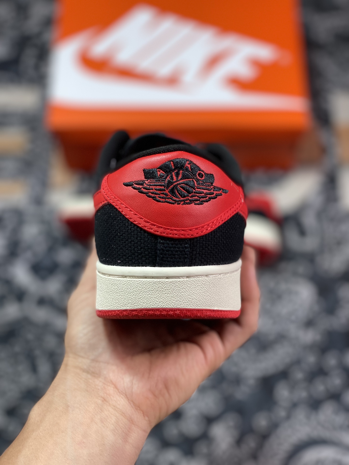 Air Jordan 1 KO Low Black Red DX4981-006