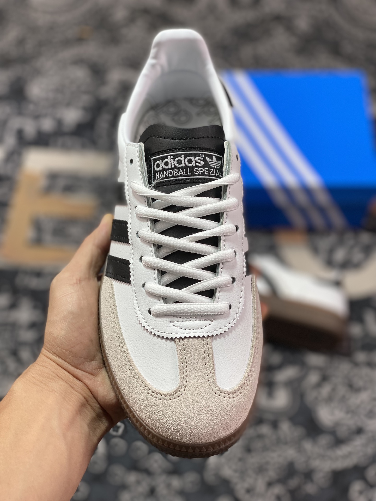 AD Originals Handball Spzl White Black Original IE3403