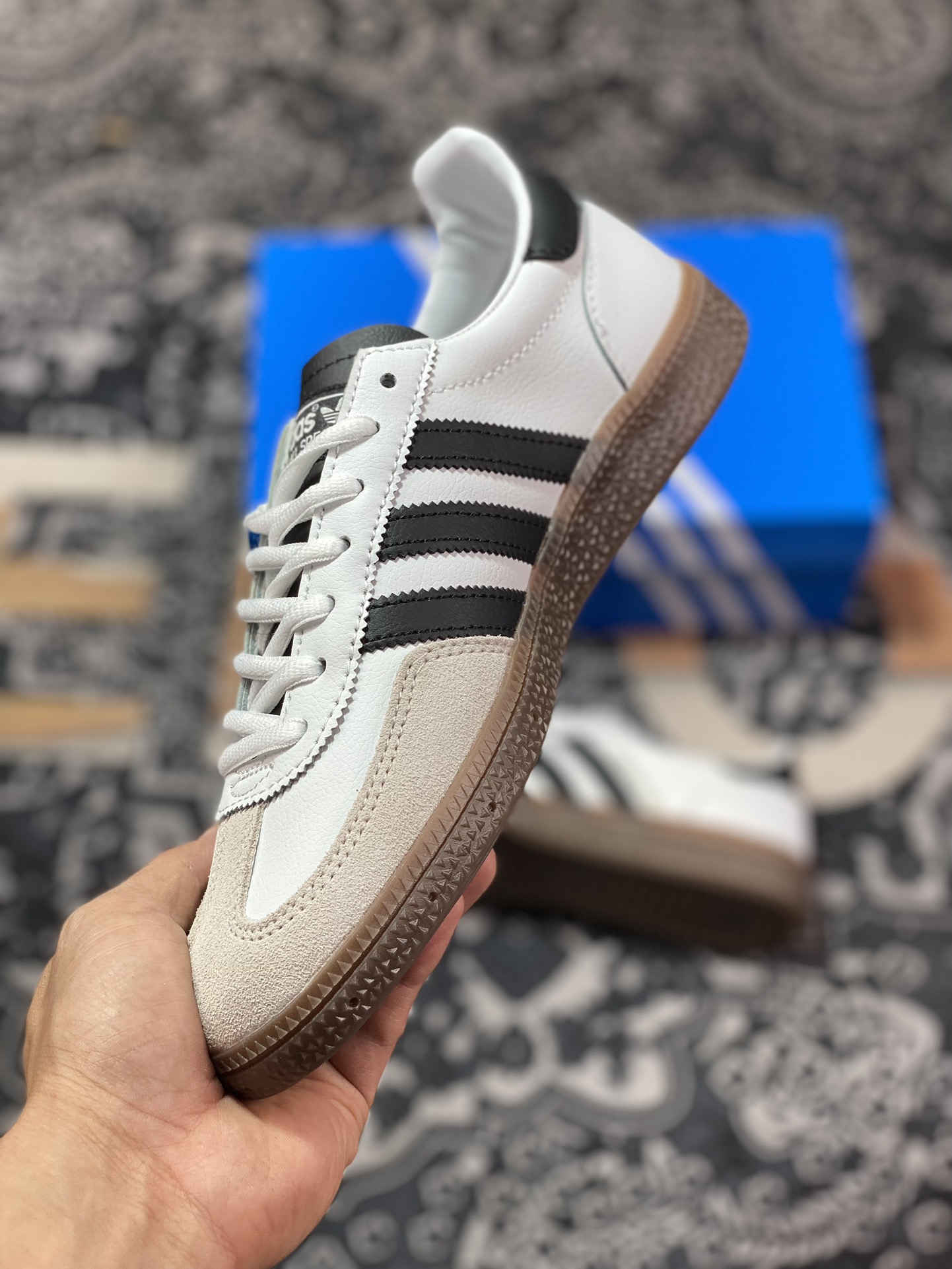 AD Originals Handball Spzl White Black Original IE3403