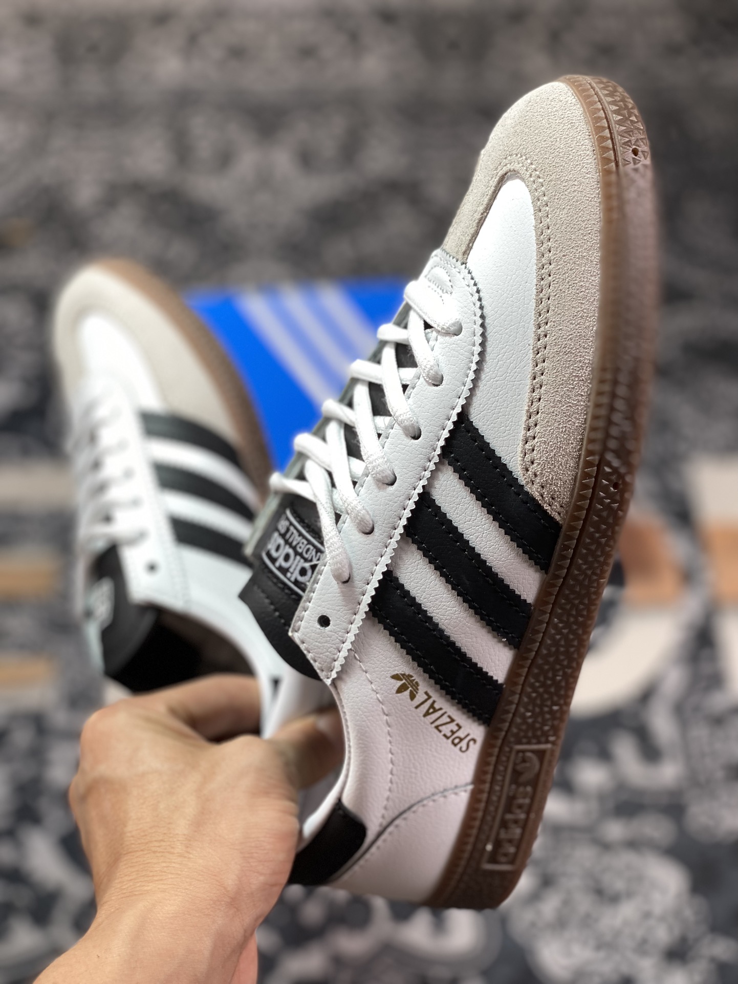 AD Originals Handball Spzl White Black Original IE3403