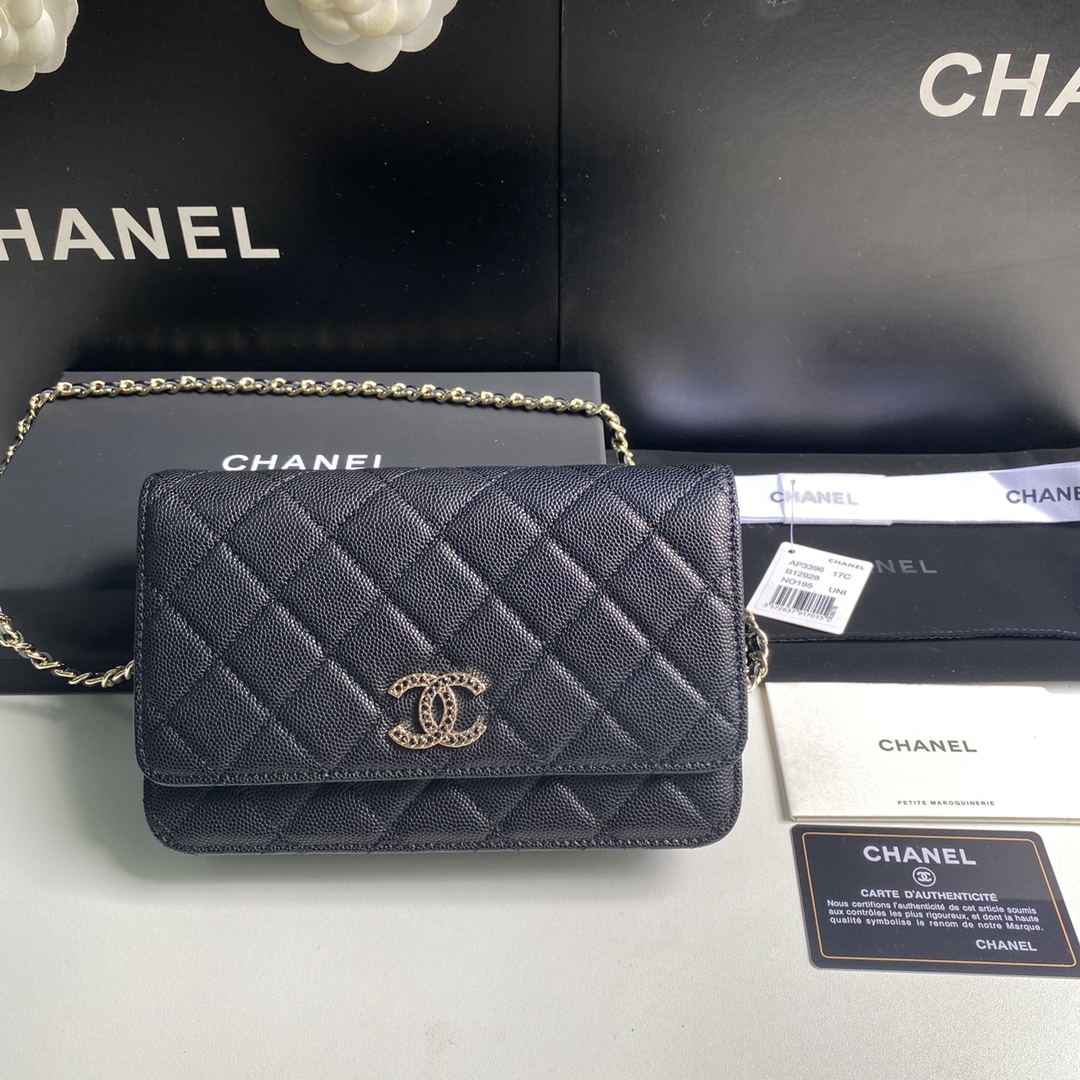 Chanel 2023新品woc到货19.5cm