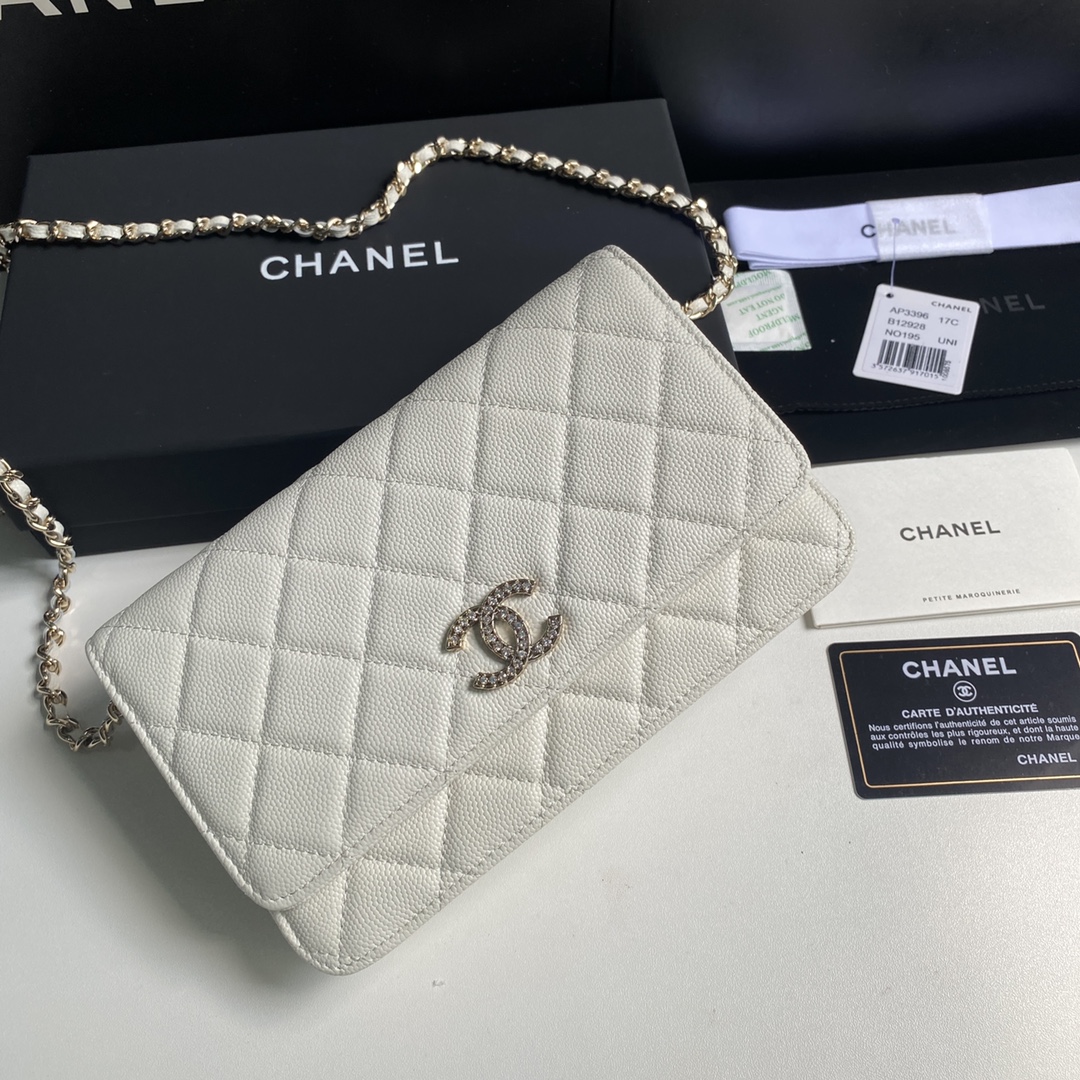 Chanel 2023新品woc到货19.5cm