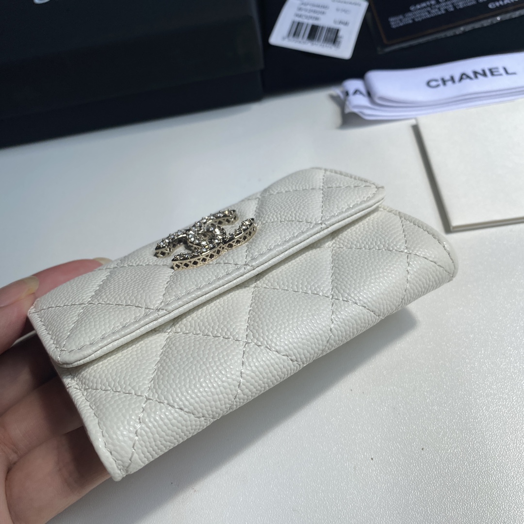 Chanel 2023新品盖头卡包到货尺寸11cm
