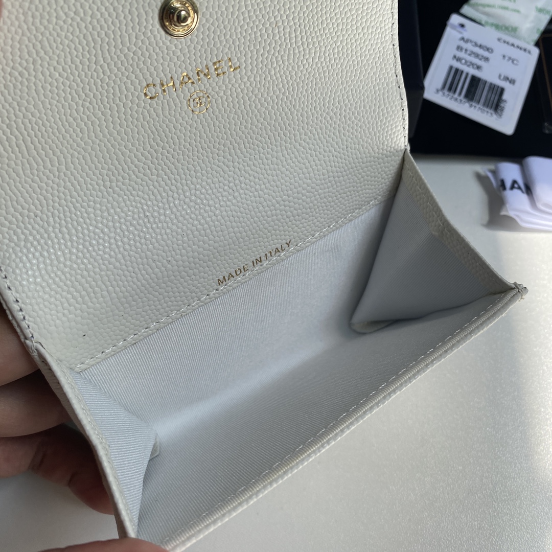 Chanel 2023新品盖头卡包到货尺寸11cm