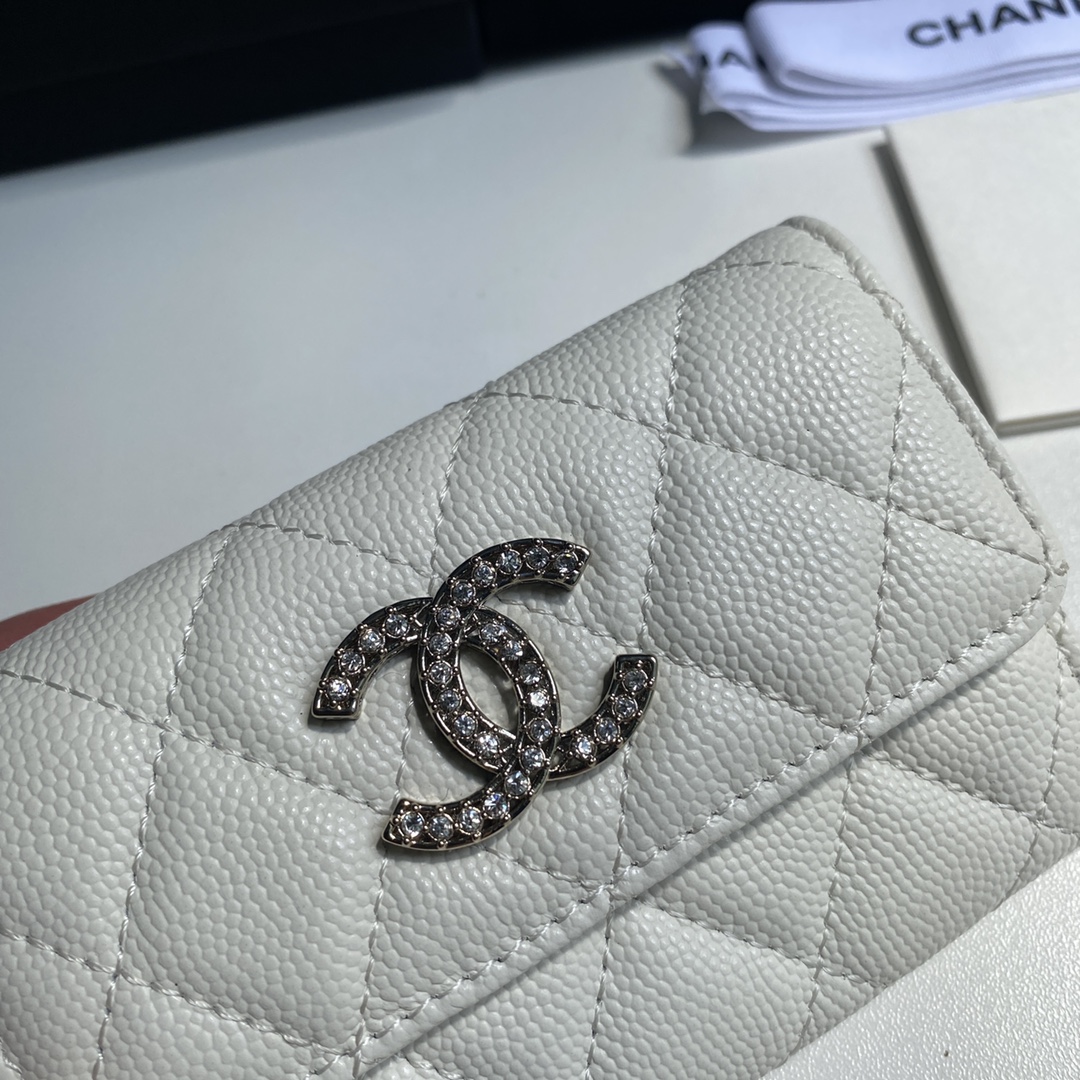 Chanel 2023新品盖头卡包到货尺寸11cm