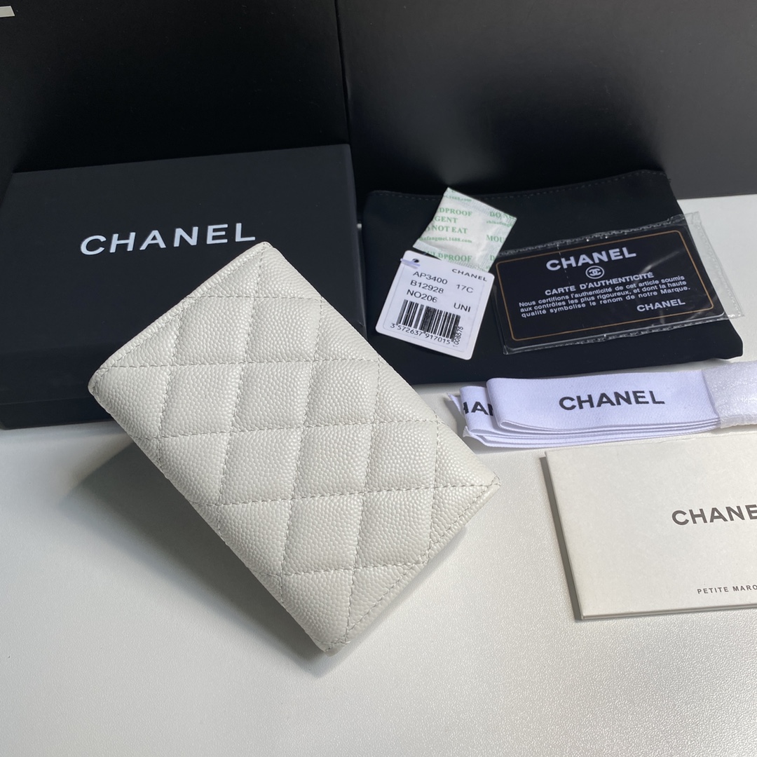 Chanel 2023新品盖头卡包到货尺寸11cm