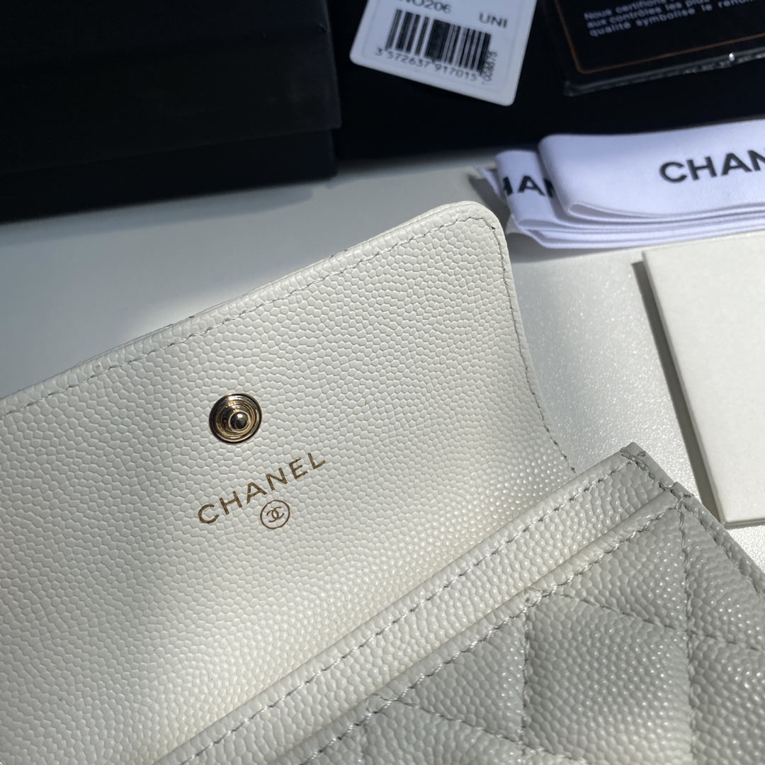 Chanel 2023新品盖头卡包到货尺寸11cm