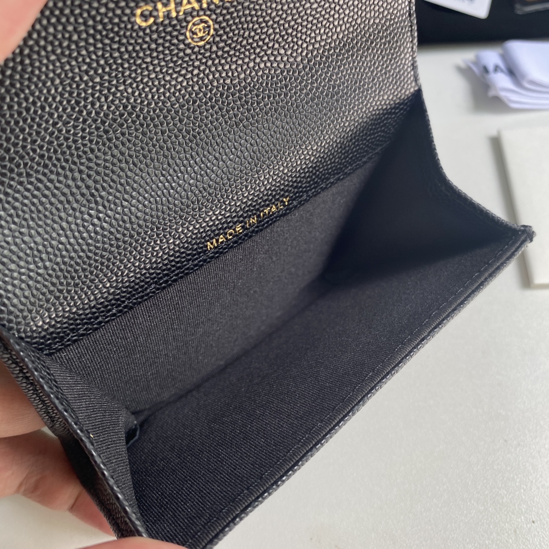 Chanel 2023新品盖头卡包到货尺寸11cm