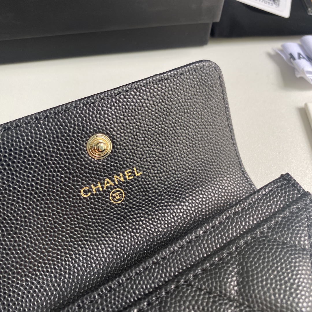 Chanel 2023新品盖头卡包到货尺寸11cm