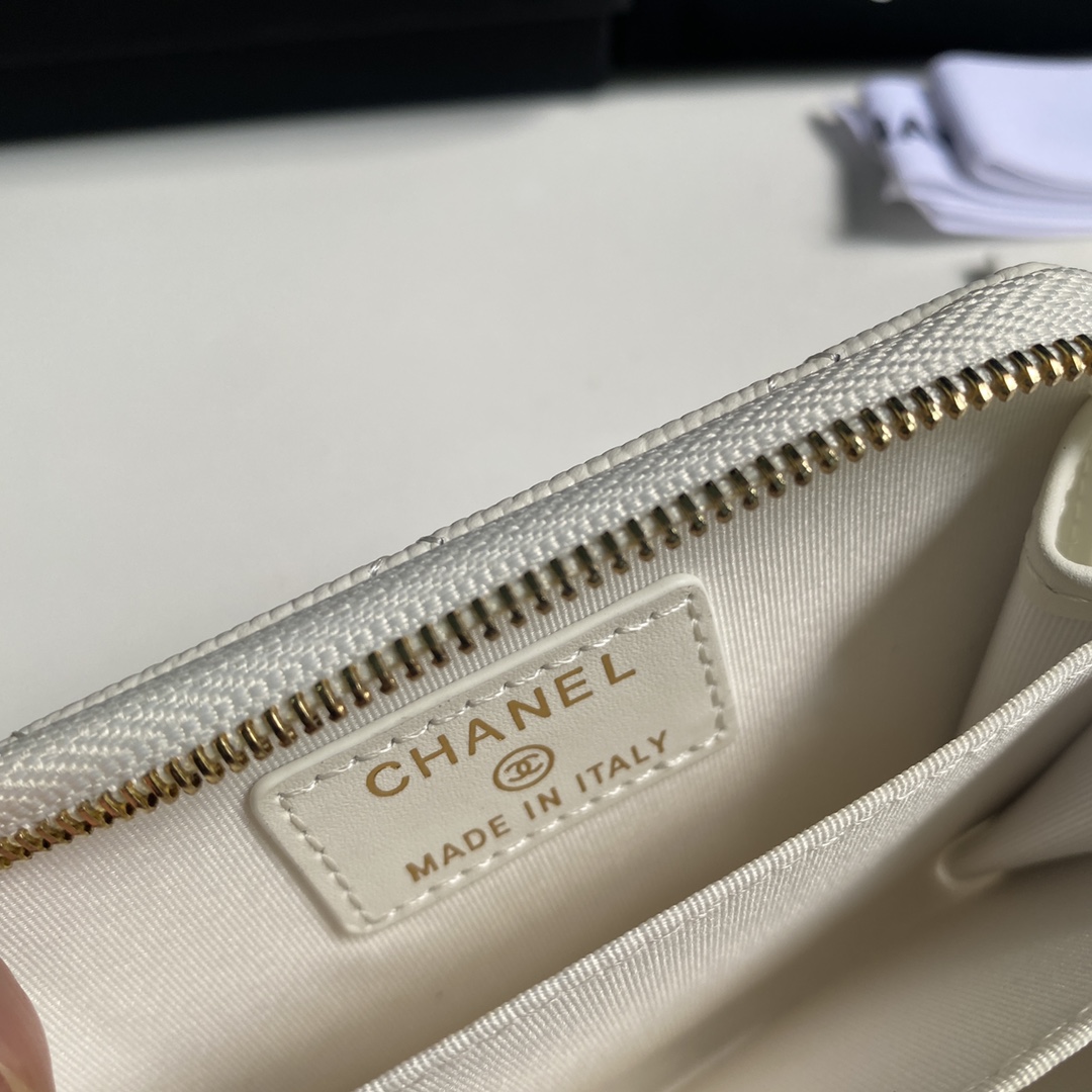 Chanel 2023新品单拉卡包到货尺寸11