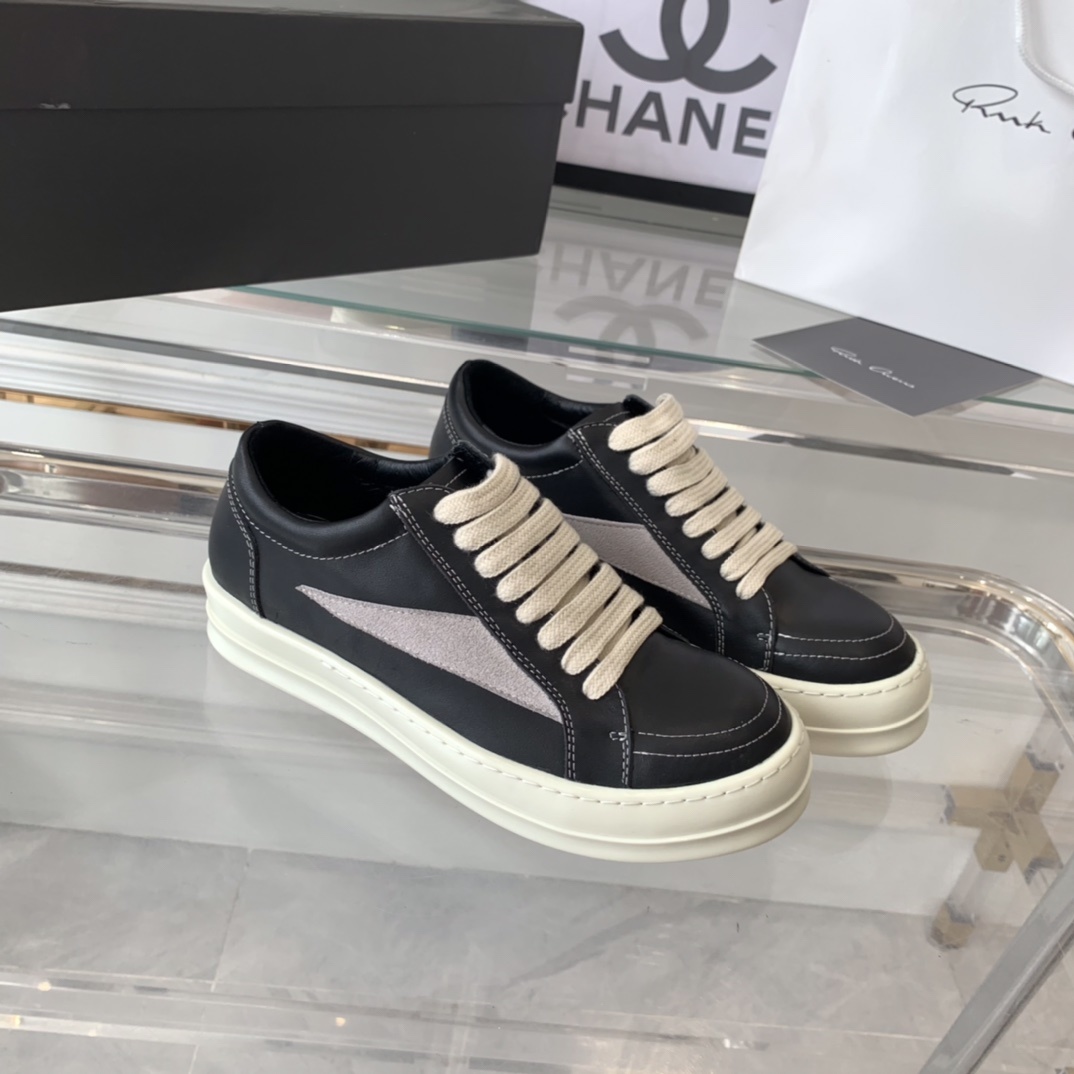 Top Edition Rick Owens Recreational Shoes: Classic Extension for Fashion Lovers - 图片 2