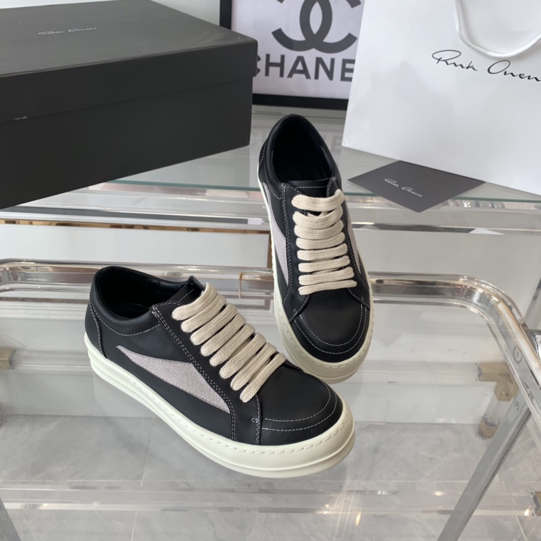 Top Edition Rick Owens Recreational Shoes: Classic Extension for Fashion Lovers - 图片 7