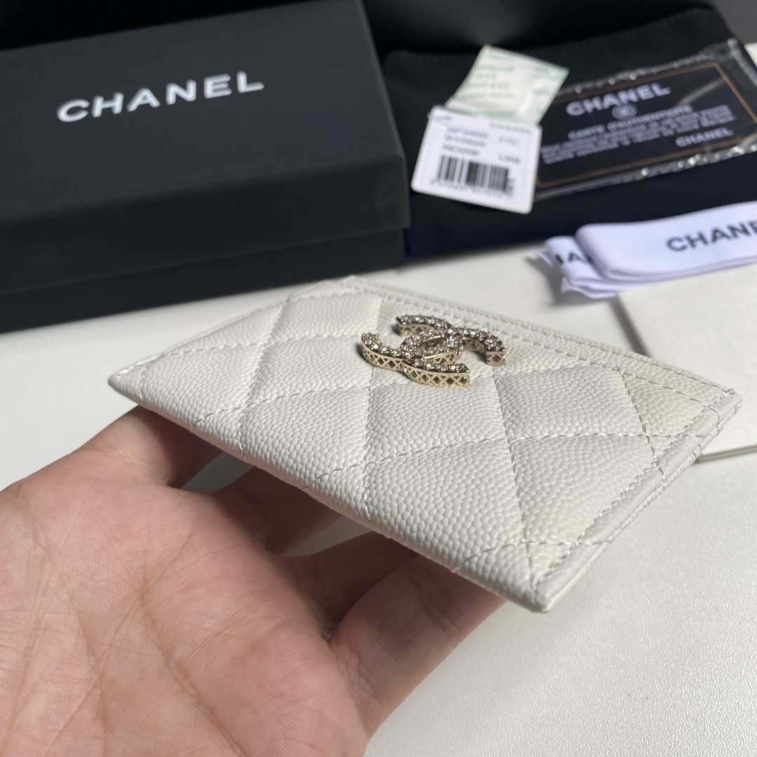 Chanel 2023新品小卡包到货尺寸11cm