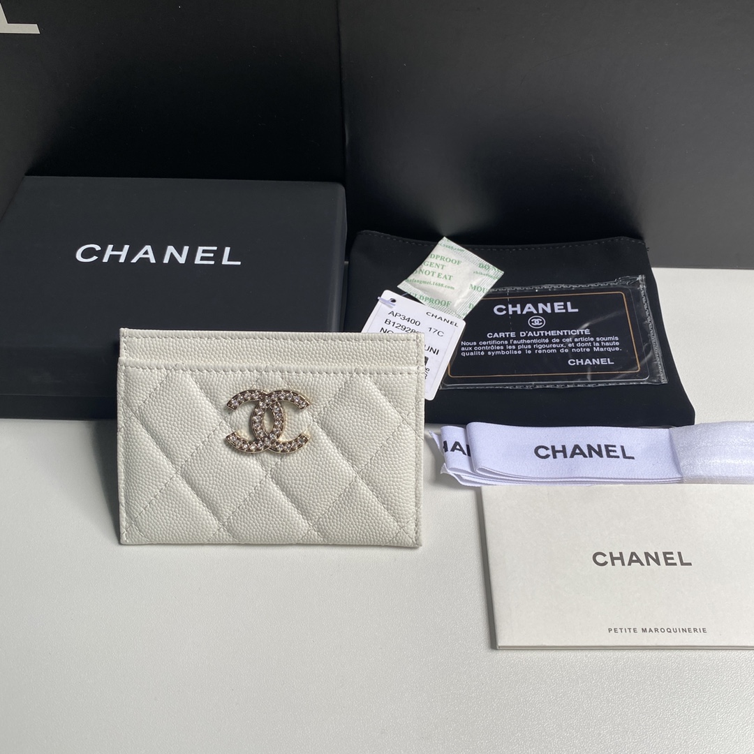 Chanel 2023新品小卡包到货尺寸11cm