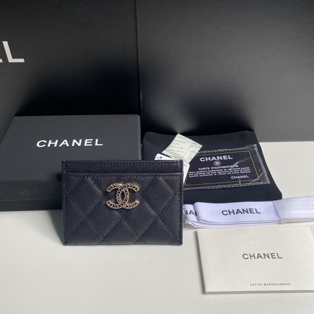 Chanel 2023新品小卡包到货尺寸11cm