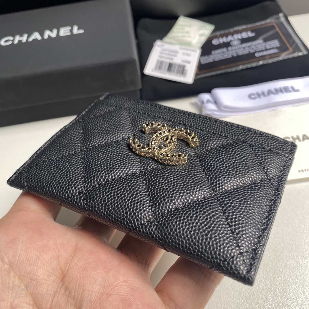Chanel 2023新品小卡包到货尺寸11cm