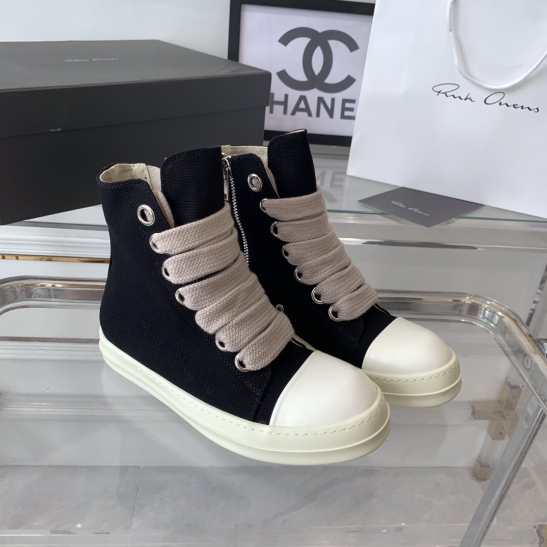 “RicK OWENS Top Edition Recreational Shoes: Classic Extension for Fashion Lovers” - 图片 2